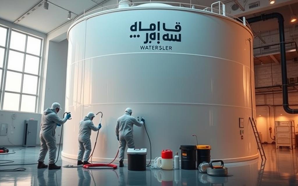 تنظيف خزانات حي المنتزهات